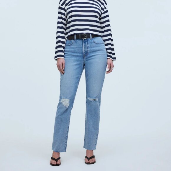 Madewell Petite Curvy Perfect Vintage Jean in Charnley Wash 27P - Picture 1 of 7